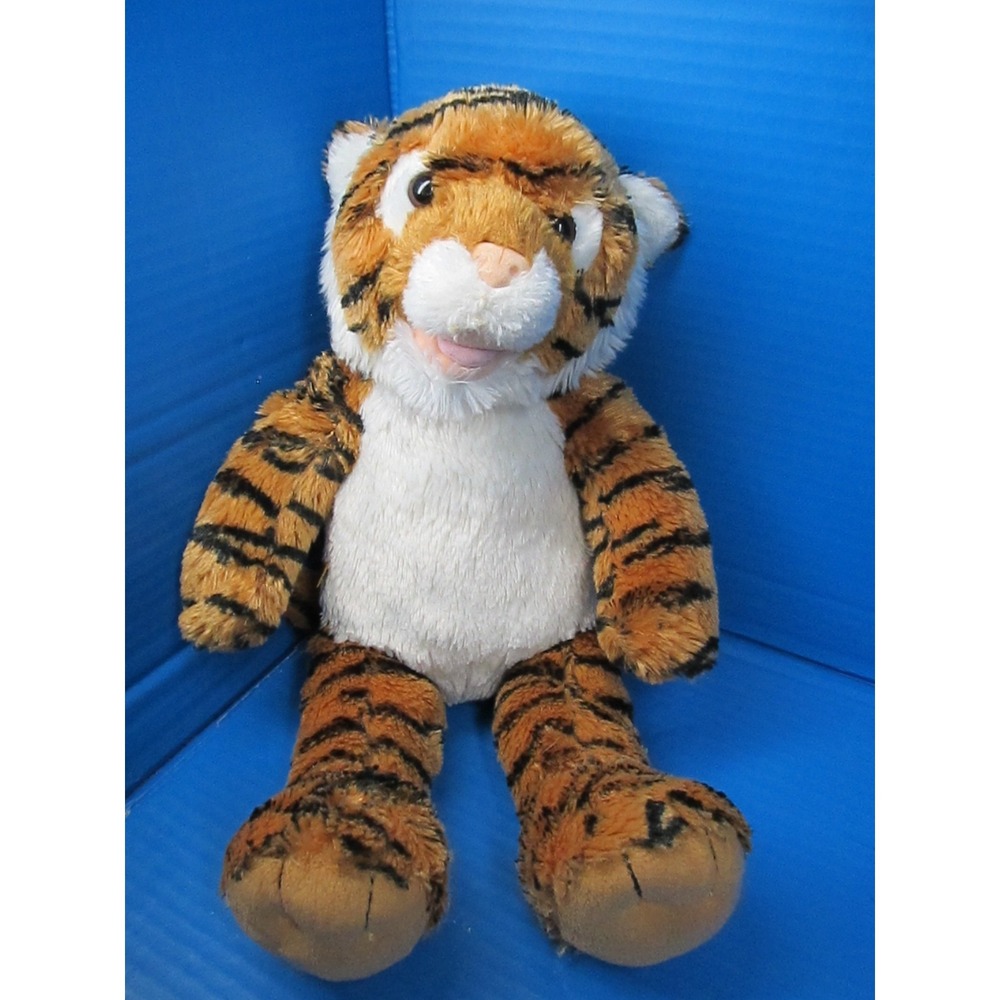 Build A Bear Workshop Bengal Tiger Plush Stuffed Animal Toy Retired BABW BAB 16"